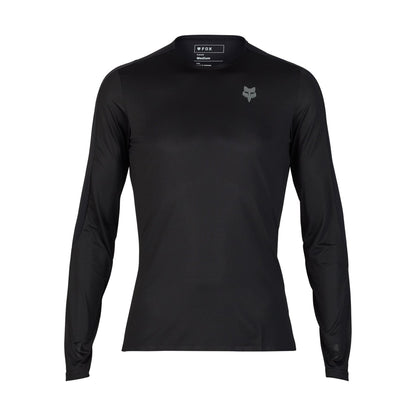 FOX FLEXAIR ASCENT Shirt Lange Mouwen Zwart