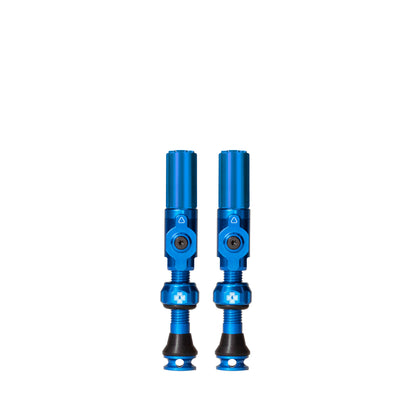 Tubeless Ventielen MUC-OFF Big Bore Hybrid (Schrader) Medium Blauw