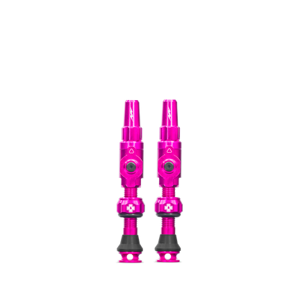 Tubeless Ventielen MUC-OFF Big Bore Lite (Presta) Medium Roze