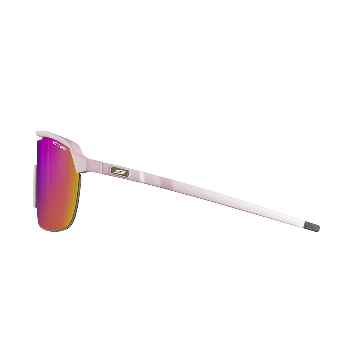 Lunettes JULBO FREQUENCY Rose pastel/Vert Spectron 3CF Smoke