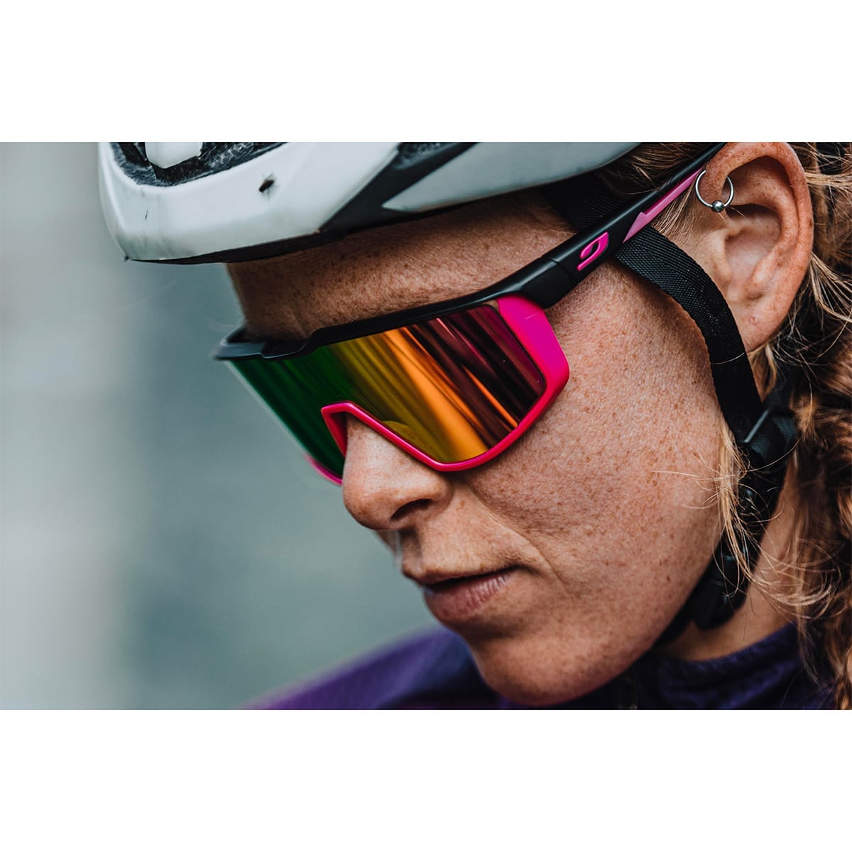 Lunettes JULBO FURY  Noir/Rose Spectron 3CF Marron