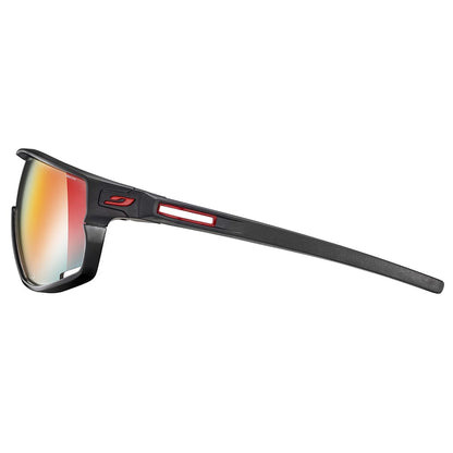 Bril JULBO RUSH Mat Zwart/Glanzend Zwart Reactiv Geel/Bruin