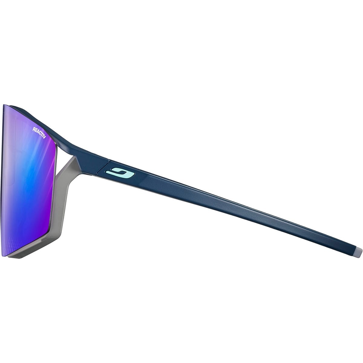 Lunettes JULBO EDGE Gris Mat Reactiv  Bleu