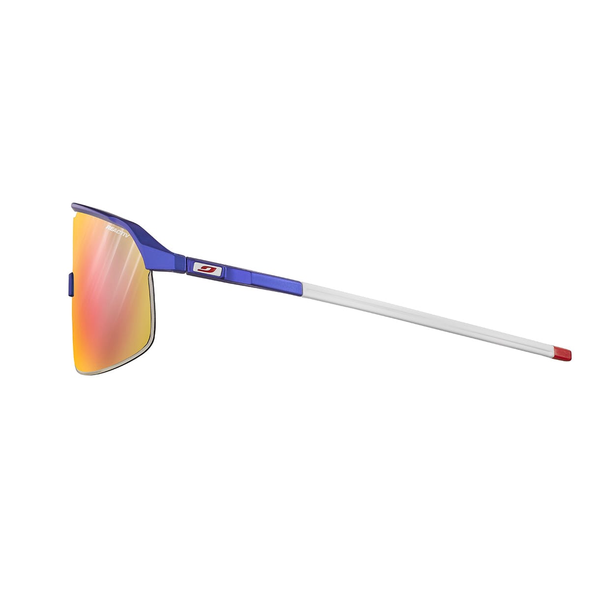 Lunettes JULBO DENSITY  Groupama FDJ Bleu/Blanc Reactiv Jaune/Marron