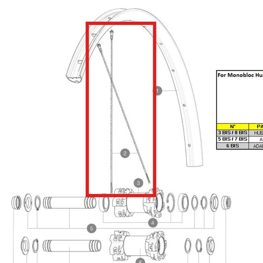 SET VAN 12 MAVIC CROSSONE/CROSSMAX/XA 27,5" 278MM SPAKEN VOOR/ACHTER