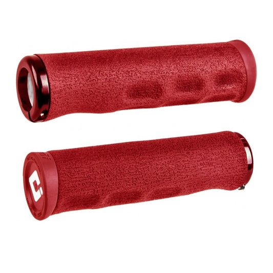 Handvatten ODI DREAD LOCK TINKER JUAREZ SIGNATURE Lock-On 130 mm Rood