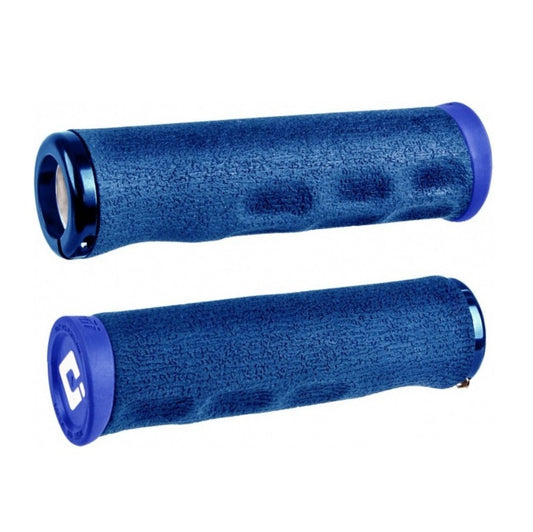 Handvatten ODI DREAD LOCK TINKER JUAREZ SIGNATURE Lock-On 130 mm Blauw
