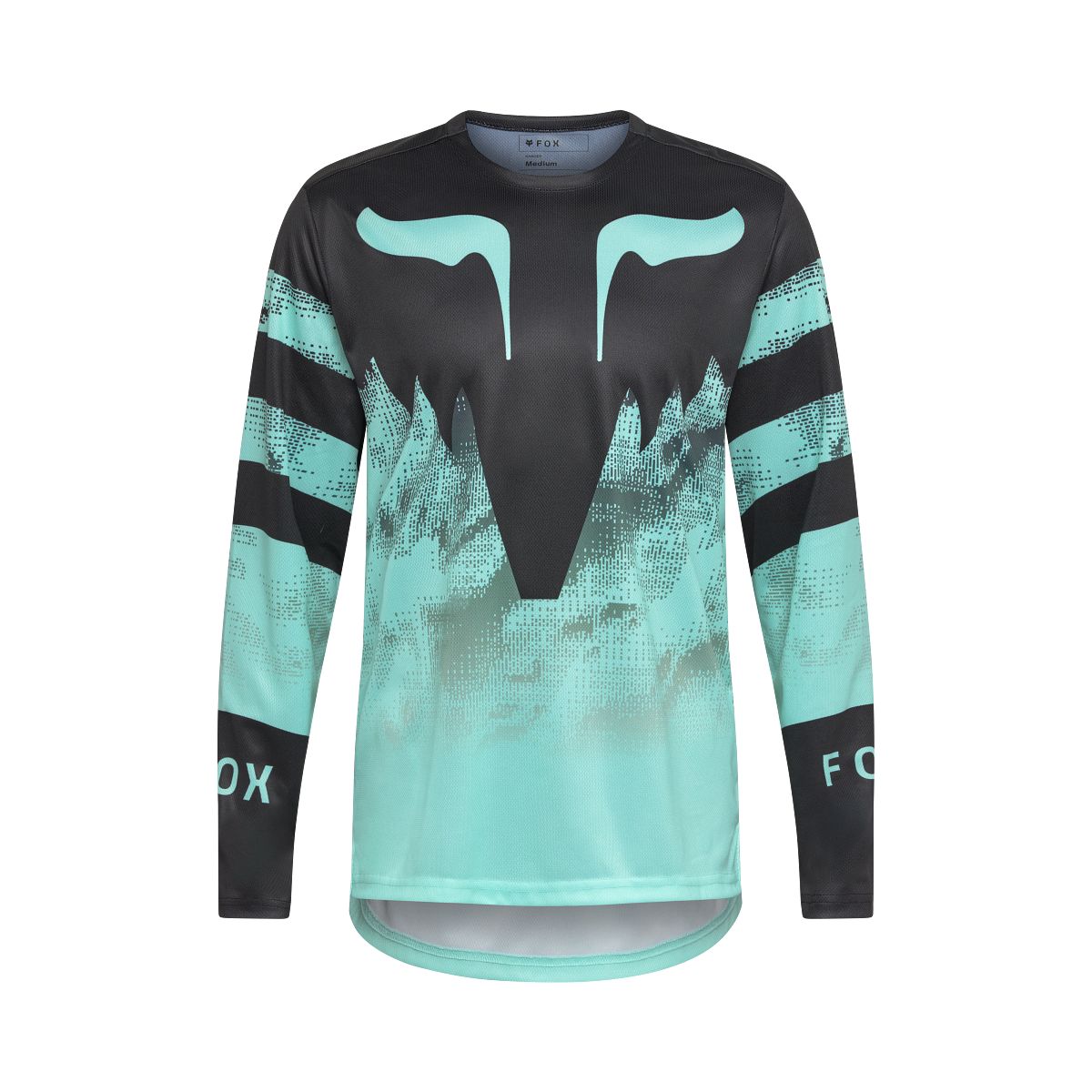 FOX RANGER KAIROS Lange Mouw Jersey Zwart/Blauw