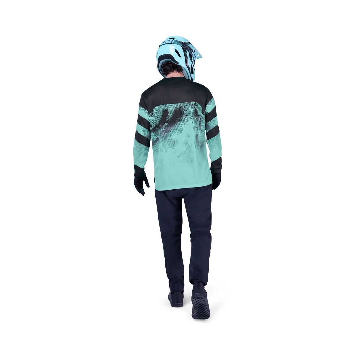 FOX RANGER KAIROS Lange Mouw Jersey Zwart/Blauw