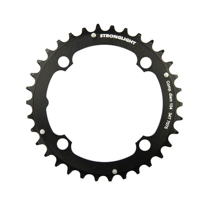 Middentandwiel STRONGLIGHT ALU 7075 9V 4 Gaten 104 mm