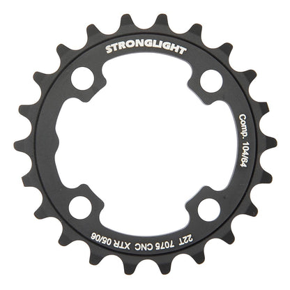 Binnenste kettingblad STRONGLIGHT SHIMANO XTR M960 9V 4 gaten 64 mm