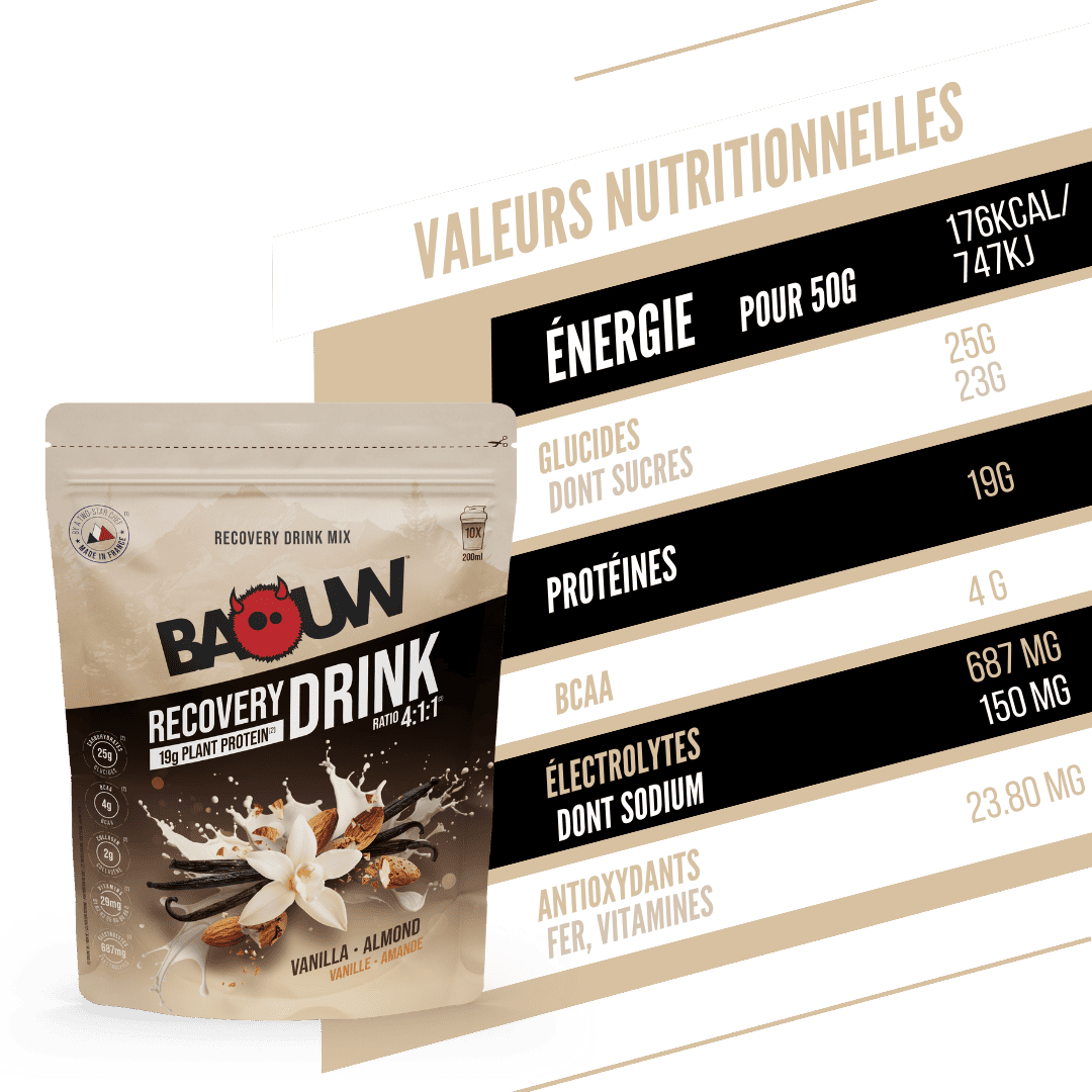 BAOUW RECOVERY Drink (500g) Vanille Amandel
