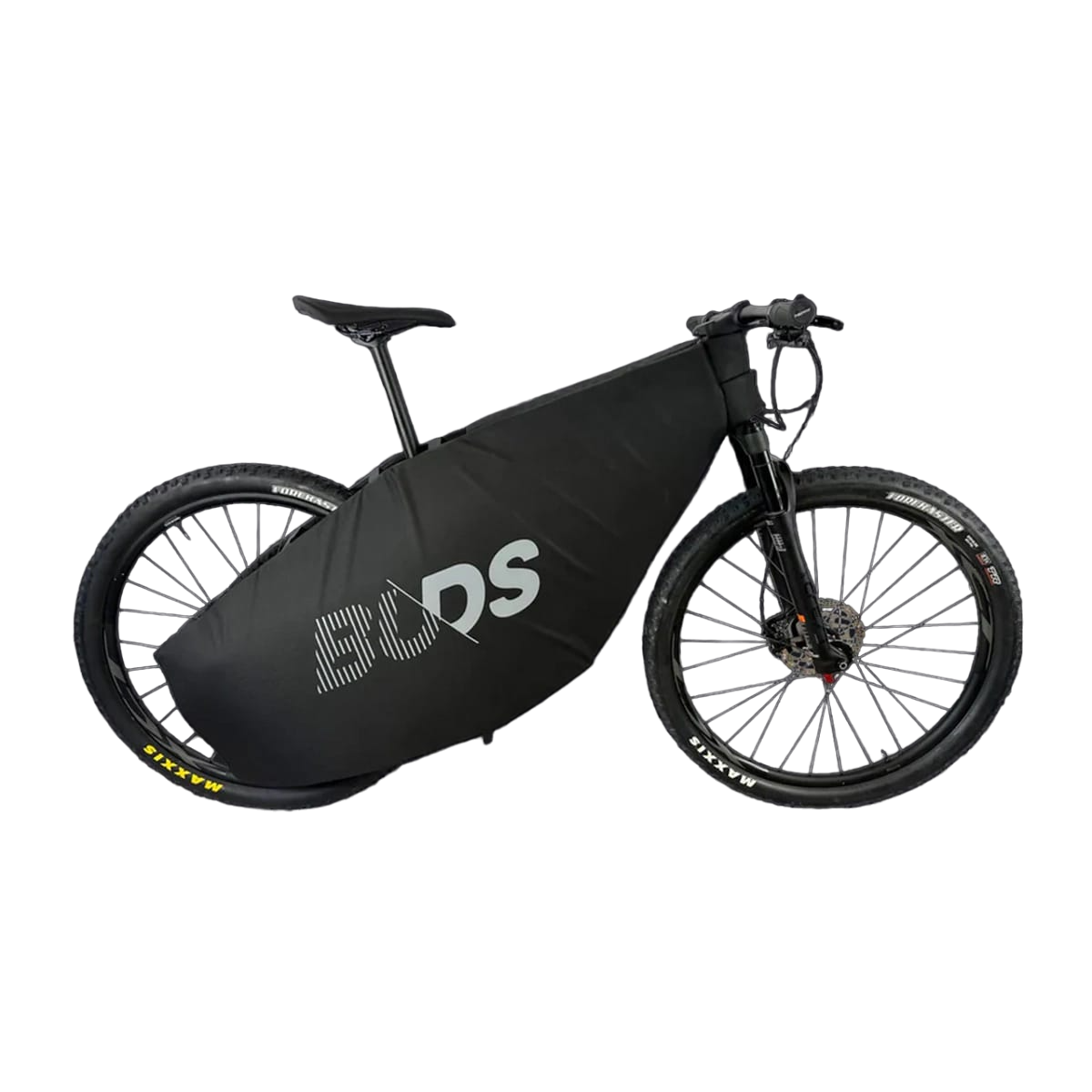 BUDS FRAME PROTECT MAXI Integrale beschermhoes voor racefiets-/mountainbikeframe zwart