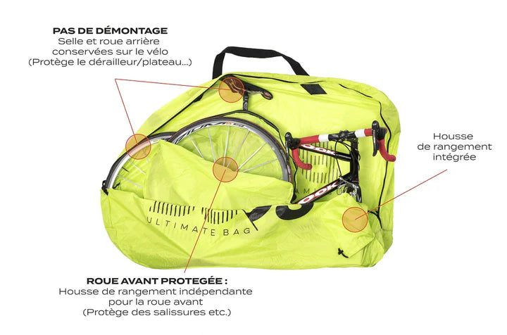 BUDS ROADBAG LIGHT Fietshoes Groen