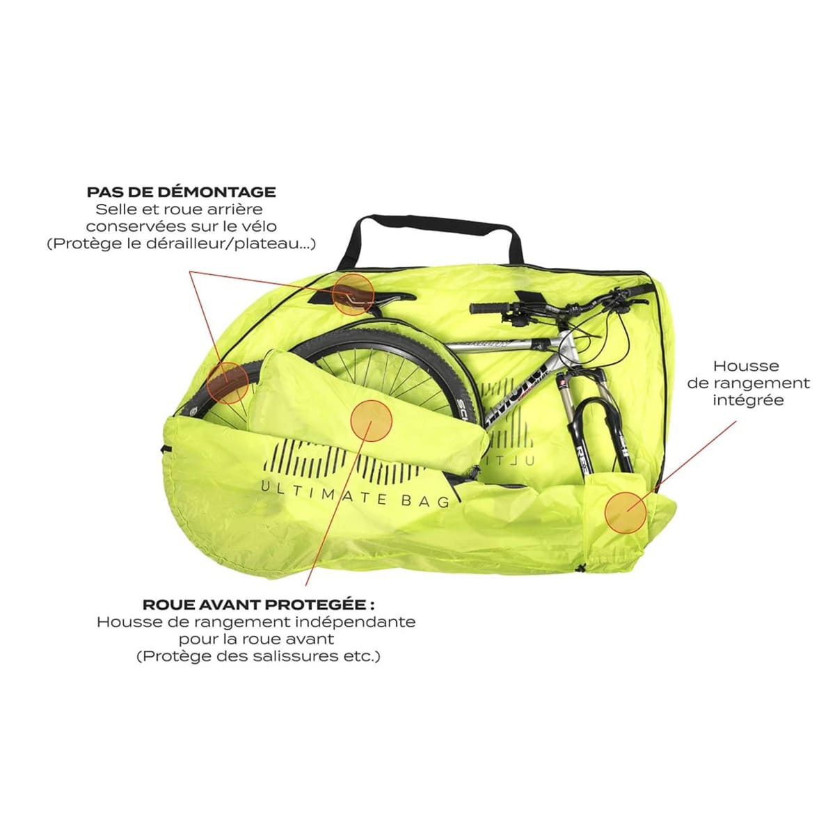 BUDS MTBAG LIGHT Fietshoes Zwart