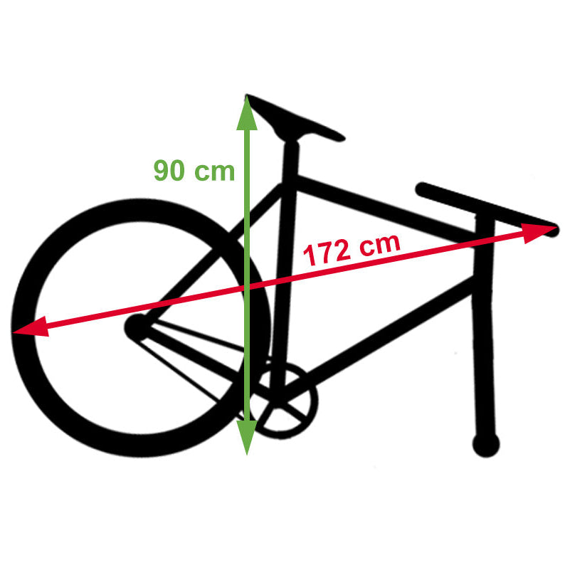 Housse de Vélo VTT BUDS MTBAG LIGHT Jaune