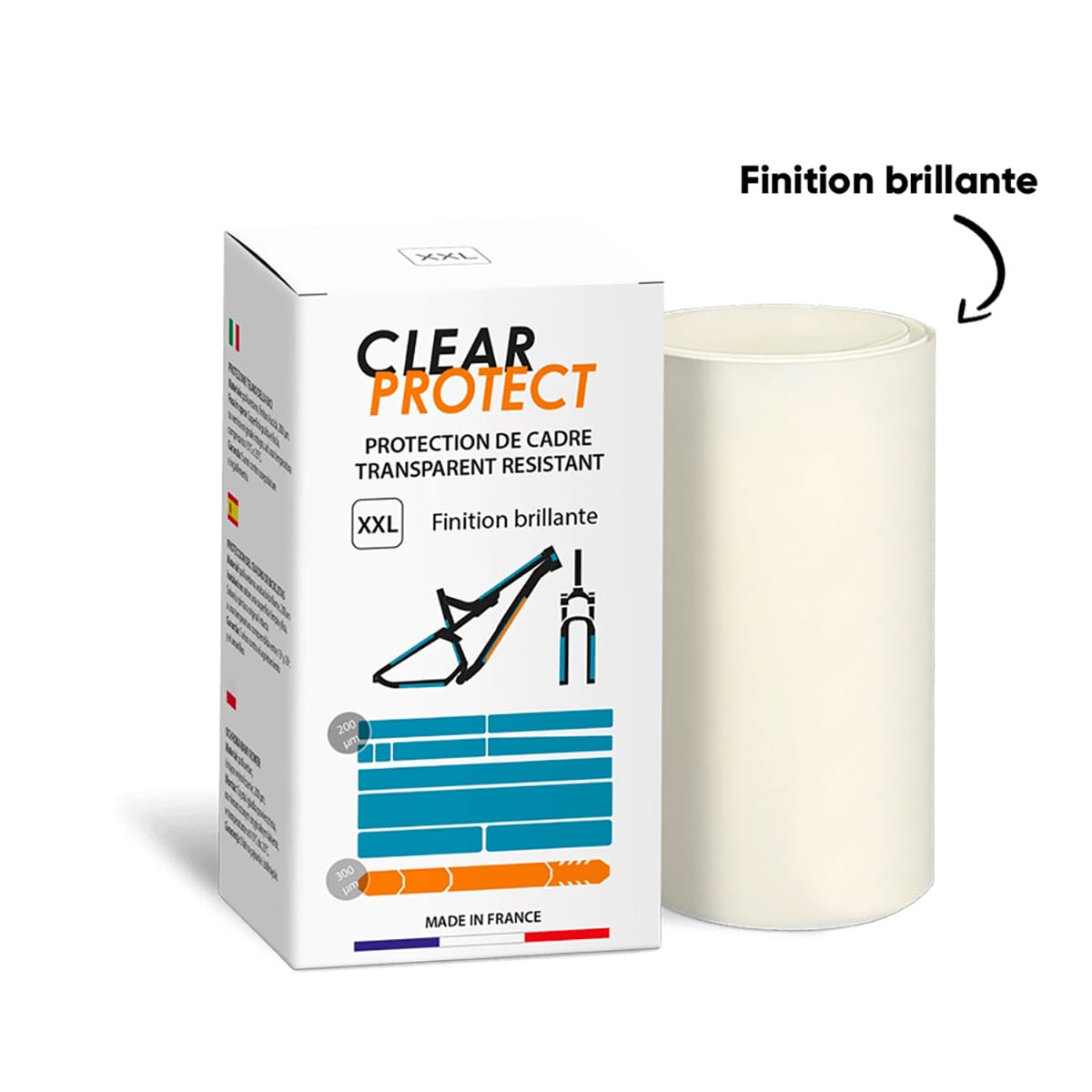 Protection Adhésive pour Cadre CLEARPROTECT PACK XXL Brillant