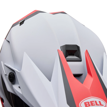 MTB-helm BELL FULL-10 MIPS LEVEL SET Wit/Rood