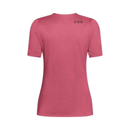 FOX FLEXAIR Dames Korte Mouwen Jersey Berry