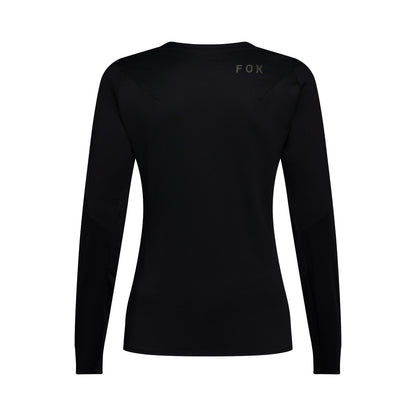 FOX FLEXAIR Dames Shirt Lange Mouwen Zwart