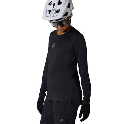 FOX FLEXAIR Dames Shirt Lange Mouwen Zwart