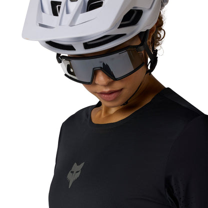 FOX FLEXAIR Dames Shirt Lange Mouwen Zwart