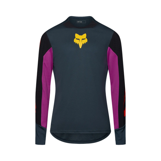 Maillot FOX DEFEND CREATION Manches Longues Bleu