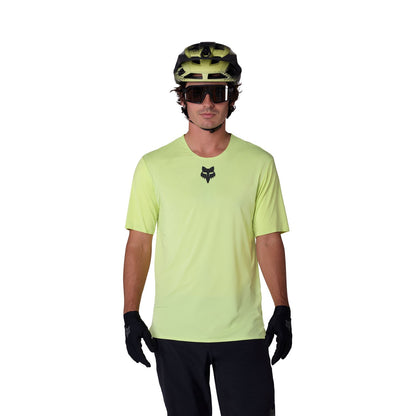 Trui FOX FLEXAIR Korte Mouwen Lime