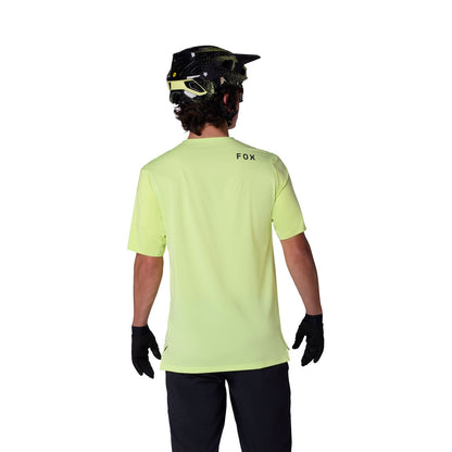 Trui FOX FLEXAIR Korte Mouwen Lime