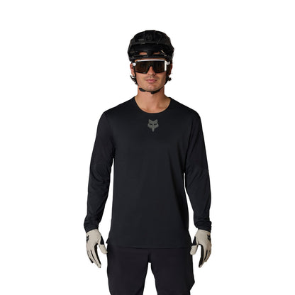 Shirt FOX FLEXAIR Lange Mouwen Zwart