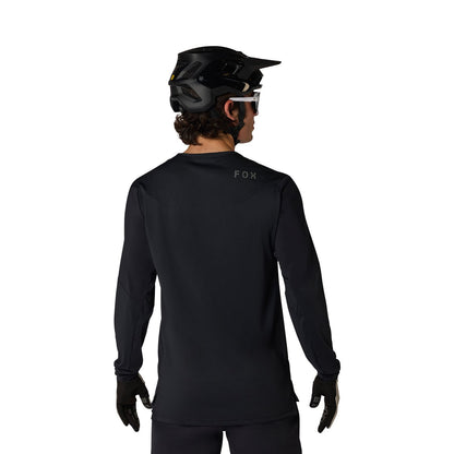 Shirt FOX FLEXAIR Lange Mouwen Zwart