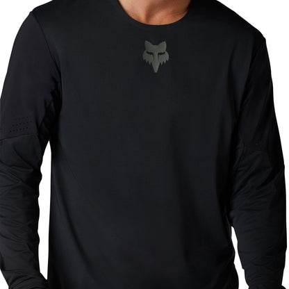 Shirt FOX FLEXAIR Lange Mouwen Zwart