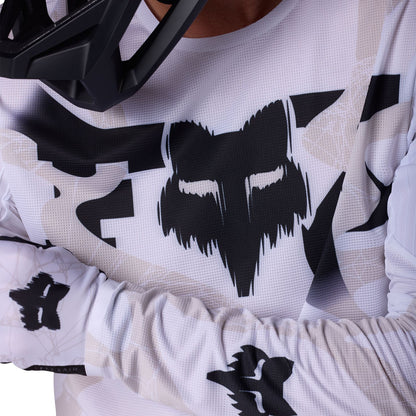 FOX FLEXAIR DIFFUSE SE shirt Lange Mouwen Wit