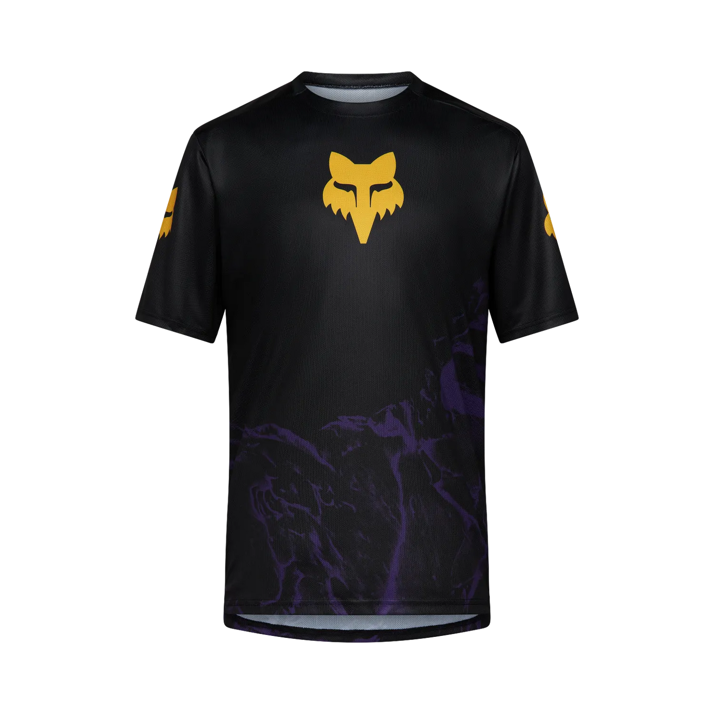 Maillot FOX RANGER IMAGE PRINT Manches Courtes Noir/Violet