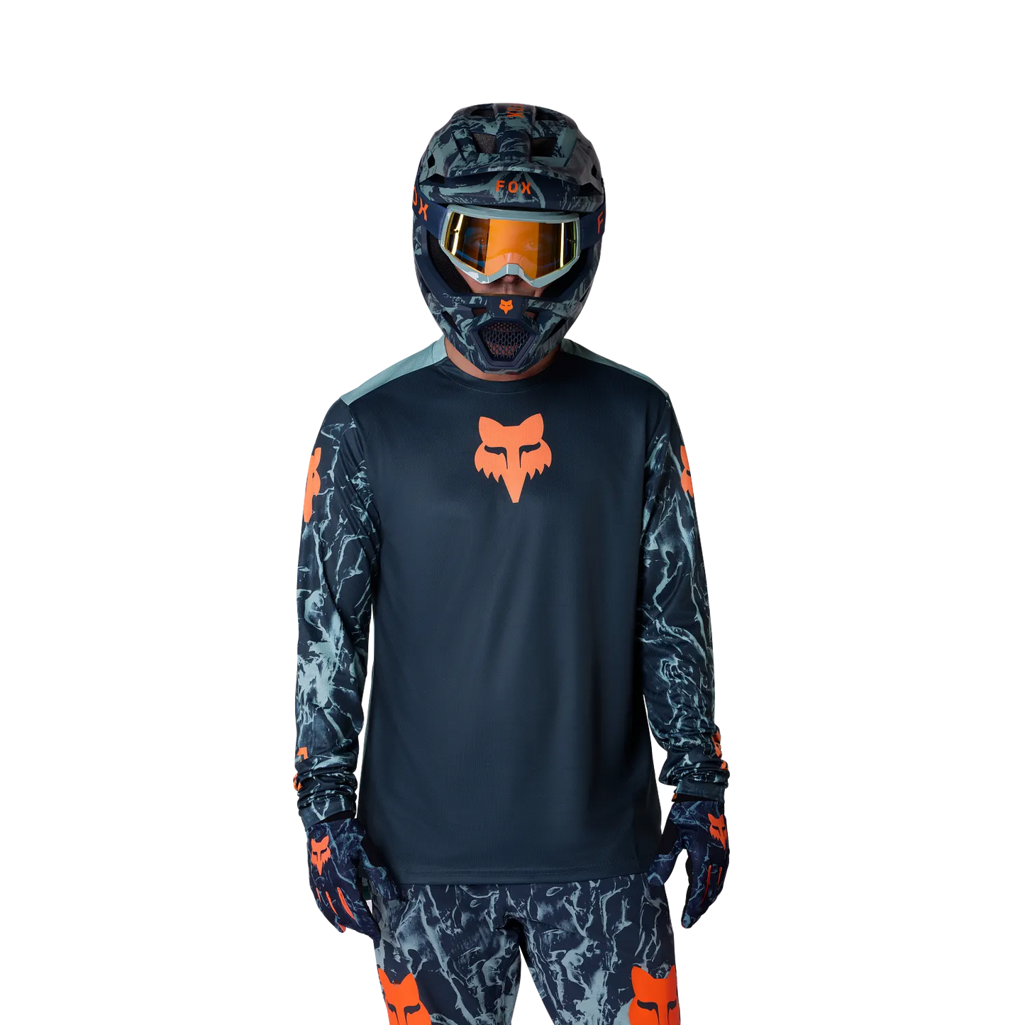 Maillot FOX RANGER IMAGE PRINT Manches Longues Arctic Blue