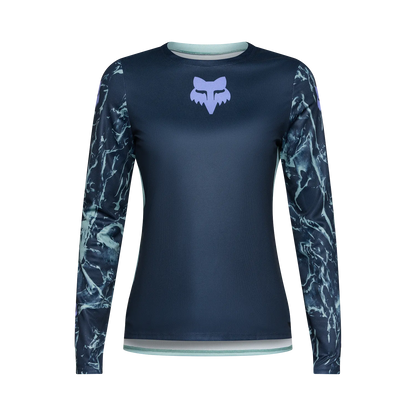 FOX RANGER IMAGE PRINT Dames Lange Mouwen Jersey Blauw
