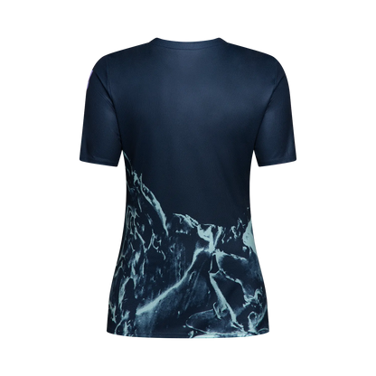 FOX RANGER IMAGE PRINT shirt Dames Korte Mouwen Arctic Blue