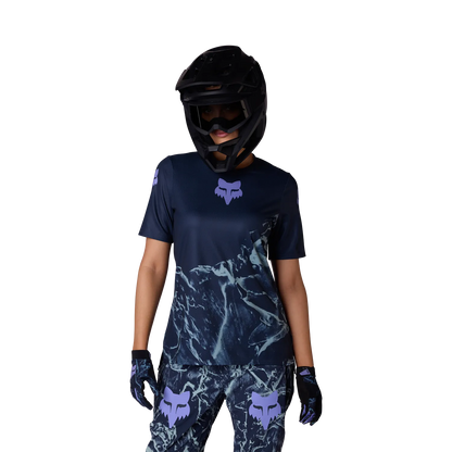 FOX RANGER IMAGE PRINT shirt Dames Korte Mouwen Arctic Blue