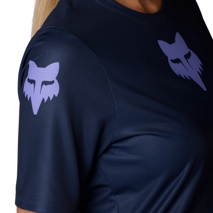 FOX RANGER IMAGE PRINT shirt Dames Korte Mouwen Arctic Blue