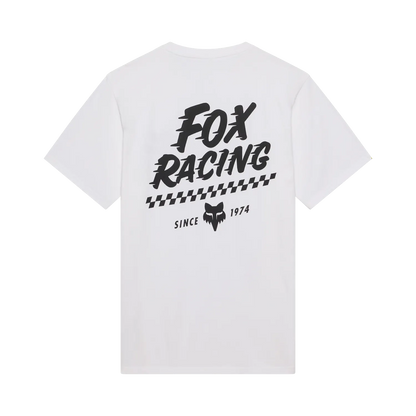 T-Shirt FOX SPEED 195 ORIGINAL Korte Mouwen Wit