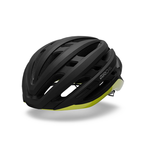 GIRO AGILIS MIPS Road Helm Zwart/Geel Hi Viz