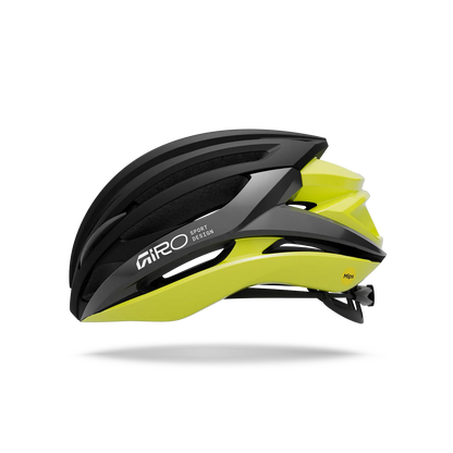 Weghelm GIRO SYNTAX MIPS Zwart/Geel Hi Viz