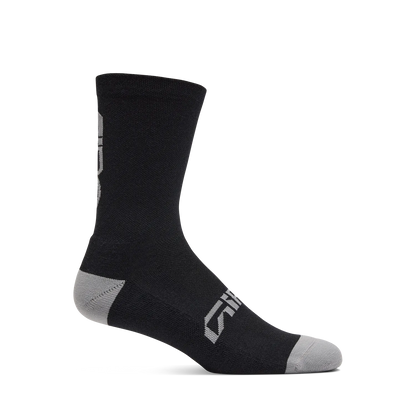 Sokken GIRO WINTER MERINO WOOL Zwart/Grijs