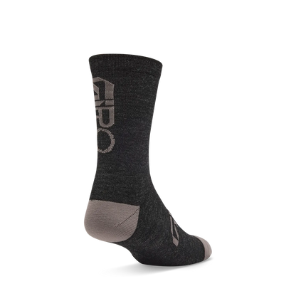 GIRO WINTER MERINO WOOL sokken Grijs