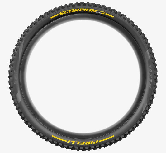 PIRELLI SCORPION RACE DH M 27.5x2.5 Tubeless Ready Zacht Zwart/Geel 3907200 band