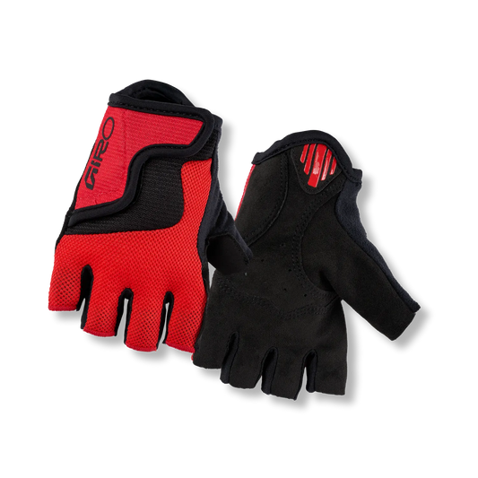 Korte Handschoenen GIRO BRAVO Junior Rood