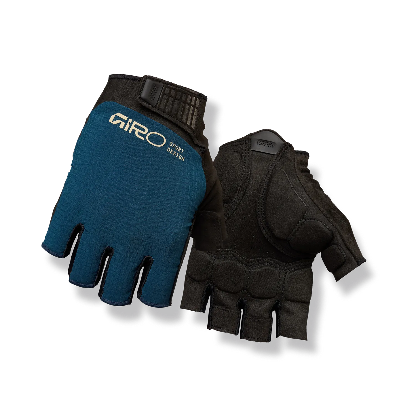 Gants Courts GIRO BRAVO II Gel Bleu Saphir