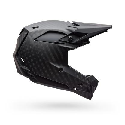 MTB-helm BELL FULL-10 SPHERICAL CARBON SOLID Mat zwart