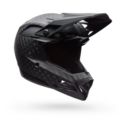 MTB-helm BELL FULL-10 SPHERICAL CARBON SOLID Mat zwart