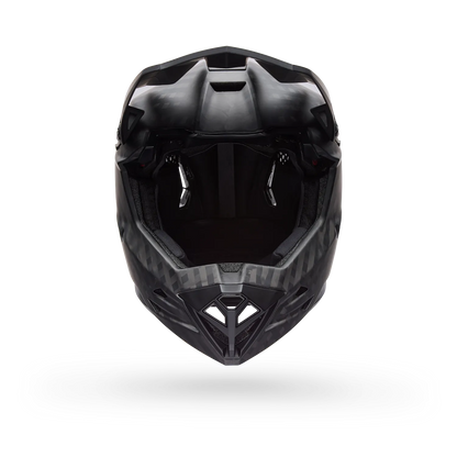MTB-helm BELL FULL-10 SPHERICAL CARBON SOLID Mat zwart